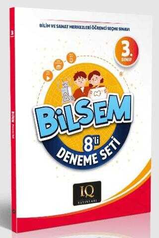 IQ Yayınları 3. Sınıf Bilsem 8`li Deneme Seti **YENİ** 2025