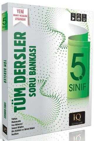 IQ Yayınları 5. Sınıf Tüm Dersler Soru Bankası 2025