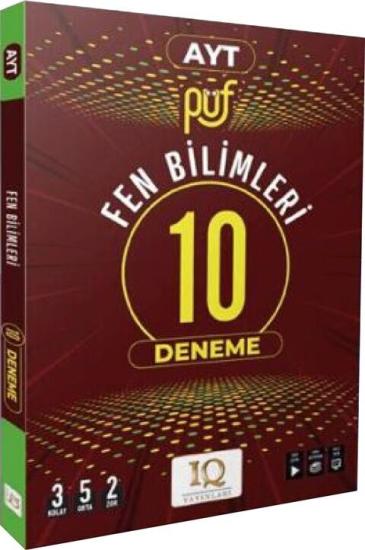 IQ YAYINLARI AYT FEN BİL. PÜF10 BRANŞ DENEME **YENİ**2025