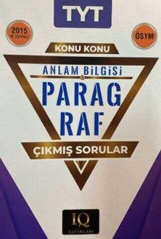 IQ Yayınları TYT Paragraf Çıkmış Sorular 2025