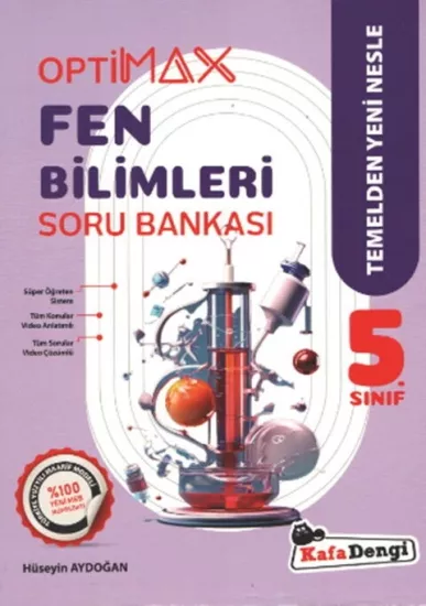 Kafa Dengi 5.Sınıf Fen Bilimleri Optimax Soru Bankası (Video) 2025-26 YENİ