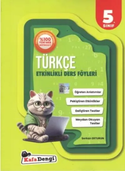Kafa Dengi 5. Sınıf Türkçe Etkinlikli Ders Föyleri 2025-26 YENİ