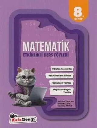 Kafa Dengi 8. Sınıf Matematik Etkinlikli Ders Föyleri 2025-26 YENİ
