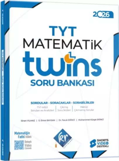 KR Akademi 2026 TYT Twins Matematik Soru Bankası