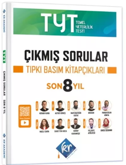 KR Akademi TYT Çıkmış Sorular Son 8 Yıl Tıpkı Basım Fasikülleri 2026