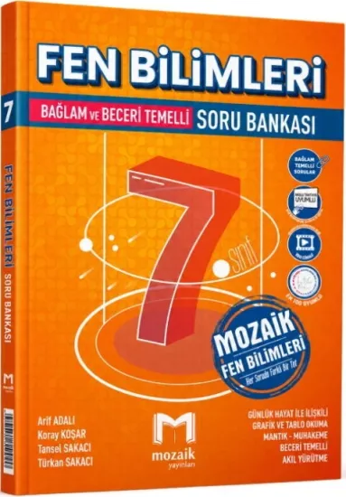Mozaik Yayınları 7. Sınıf Fen Bilimleri Soru Bankası 2027