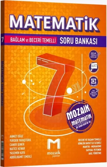 Mozaik Yayınları 7. Sınıf Matematik Soru Bankası 2027