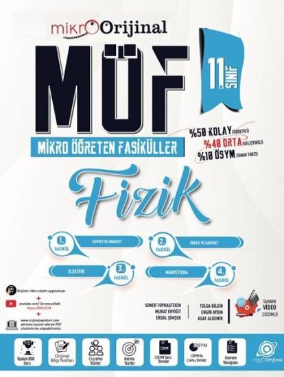 MİKRO ORİJİNAL 11.SINIF MÖF SET FİZİK - 24-25