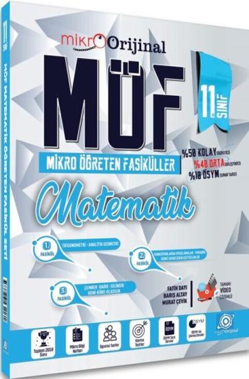 MİKRO ORİJİNAL 11.SINIF MÖF SET MATEMATİK - 24-25
