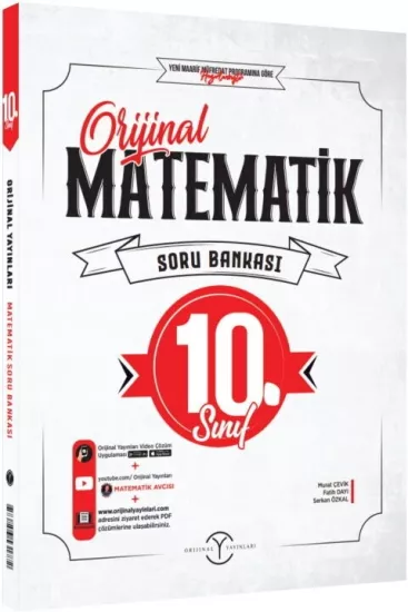 Orijinal Yayınları 10. Sınıf Orijinal Matematik Soru Bankası