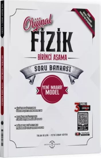 Orijinal Yayınları Fizik Maarif Birinci Aşama Soru Bankası  2026-2027 **YENİ**