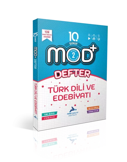 PARAF 10. Sınıf MOD Türk Dili ve Edebiyatı Konu Anlatım 2025-26 YENİ MÜFREDAT