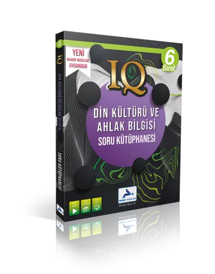 Paraf 6. Sınıf IQ Din Kültürü ve Ahlak Bilgisi Soru Kütüphanesi 2025-26 yeni müfredat
