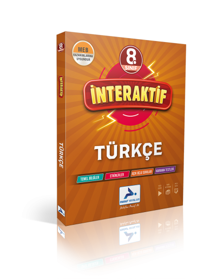 PARAF 8. SINIF İNTERAKTİF TÜRKÇE SORU KÜTÜPHANESİ 2024