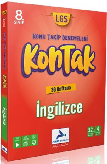 Paraf  8. Sınıf İngilizce Kontak Konu Takip Denemeleri 2024