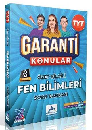 PARAF Z TAKIM TYT FEN BİL.GARANTİ KONULAR SORU BANKASI