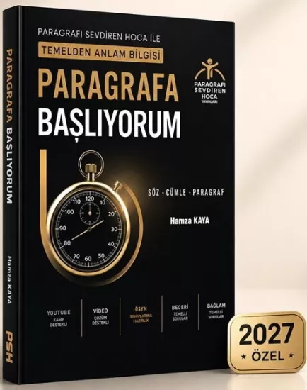 Paragrafı Sevdiren Hoca Paragrafa Başlıyorum Temelden Anlam Bilgisi