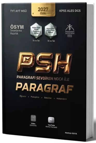 Paragrafı Sevdiren Hoca TYT AYT MSÜ KPSS ALES DGS Paragraf Soru Bankası
