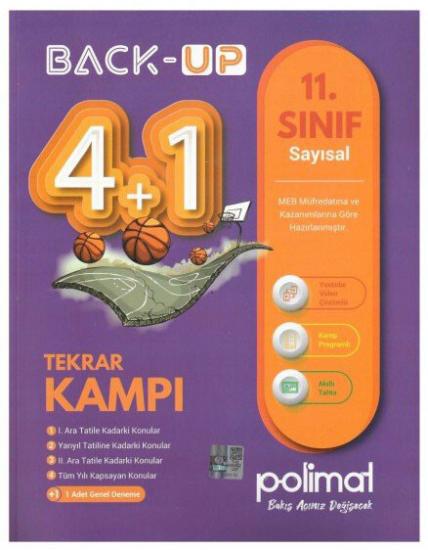 Polimat 11. Sınıf Back Up 4+1 Sayısal Kamp