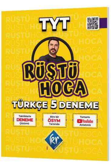 KR AKADEMİ Rüştü Hoca TYT Türkçe 5 Deneme