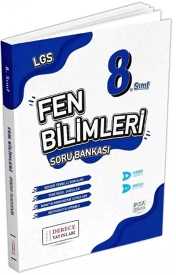 DERECE DRC LGS 8. SINIF FEN BİLİMLERİ SORU BANKASI 2025-26