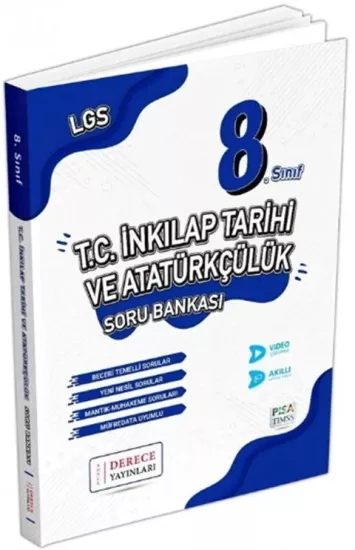 DERECE DRC LGS 8. SINIF iNKILAP TARİHİ VE ATATÜRKÇÜLÜK SORU BANKASI 2025-26