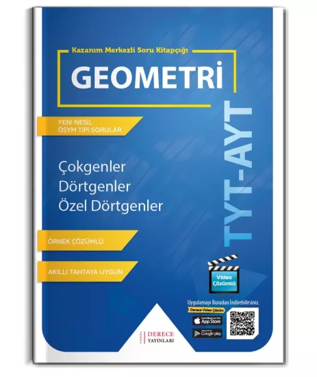 DERECE DRC ÇOKGENLER - DÖRTGENLER VE ÖZEL DÖRTGENLER