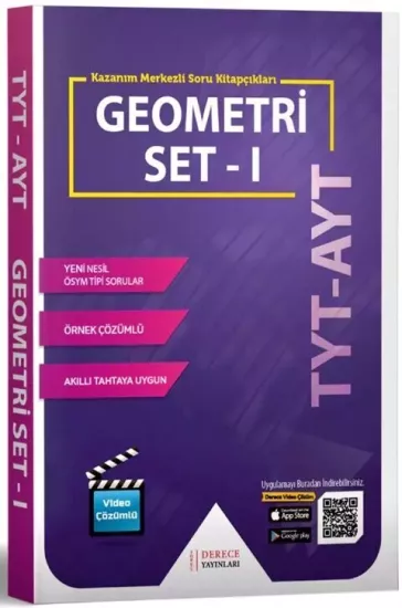 DERECE TYT - AYT  GEOMETRİ SET 1