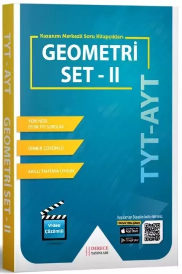 DERECE TYT - AYT  GEOMETRİ SET 2