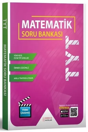 DERECE TYT MATEMATİK SORU BANKASI
