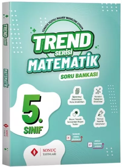 SONUÇ 5.Sınıf Trend Serisi Matematik Soru Bankası