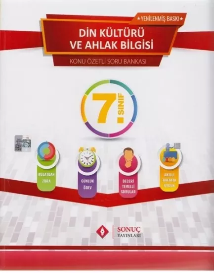 SONUÇ 7.SINIF DİN KÜLTÜRÜ VE AHLAK BİLGİSİ SORU BANKASI