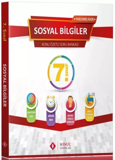 SONUÇ 7.SINIF SOSYAL BİLİMLER SORU BANKASI
