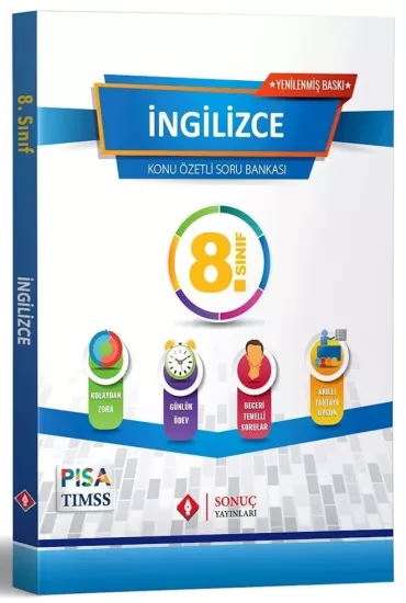 SONUÇ 8.SINIF İNGİLİZCE SORU BANKASI