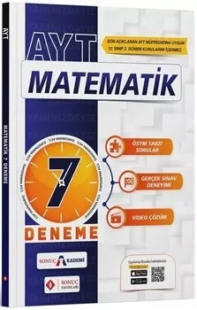 SONUÇ AYT Matematik 7 Deneme