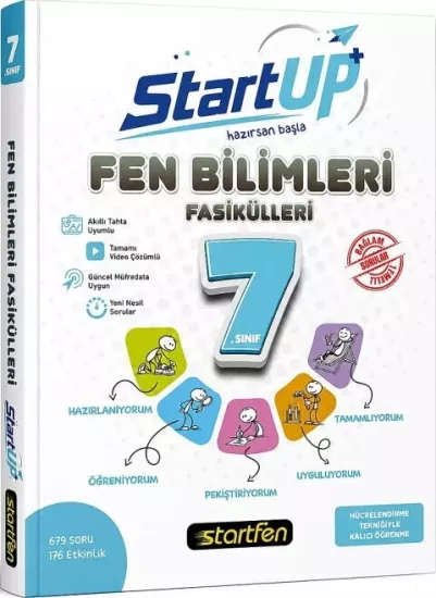 Startfen Yayınları 7. Sınıf Fen Bilimleri StartUp Fasikülleri 2027
