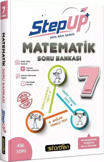 Startfen Yayınları 7. Sınıf Matematik StepUp Soru Bankası 2027
