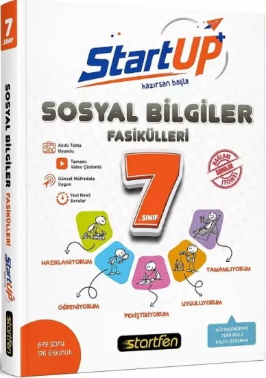 Startfen Yayınları 7. Sınıf Sosyal Bilgiler StartUp Fasikülleri 2027