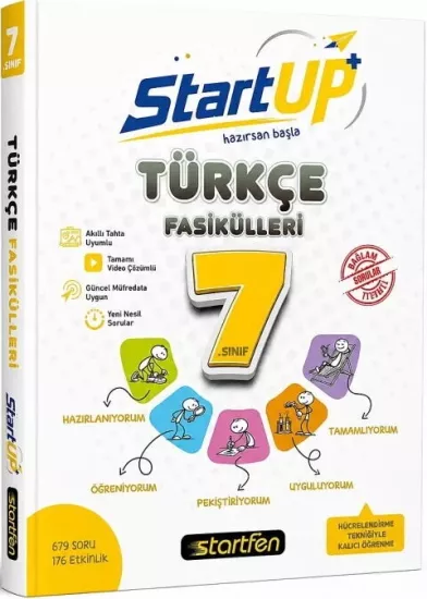 Startfen Yayınları 7. Sınıf Türkçe StartUp Fasikülleri 2027