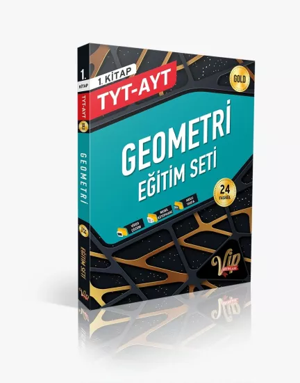 VİP TYT-AYT GEOMETRİ EĞİTİM SETİ 1. KİTAP - (GOLD)