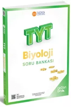 ÜçDörtBeş TYT Biyoloji Soru Bankası GÜNCEL BASKI 