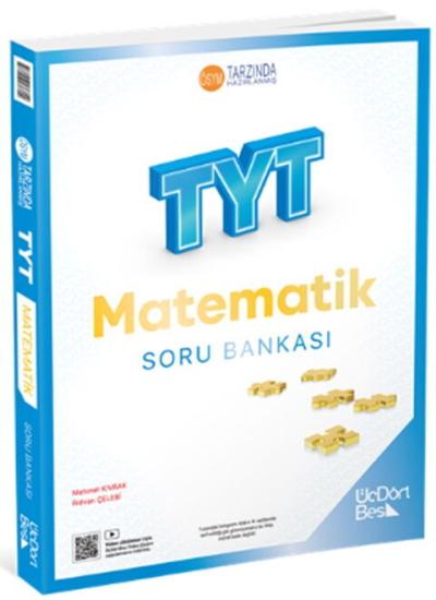 ÜçDörtBeş  TYT Matematik Soru Bankası GÜNCEL BASKI 