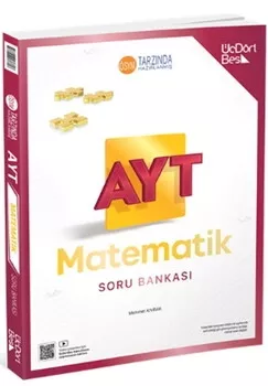 ÜçDörtBeş 345 - AYT Matematik Soru Bankası - GÜNCEL BASKI 