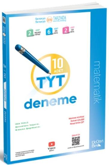 345 - TYT 10 lu Matematik Deneme - GÜNCEL BASKI 2025