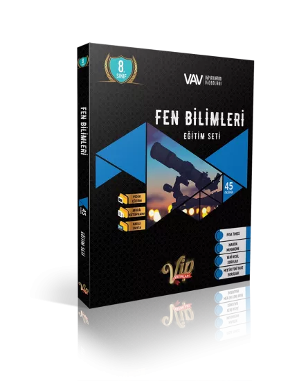 VİP 8. Sınıf Fen Bilimleri Eğitim Seti