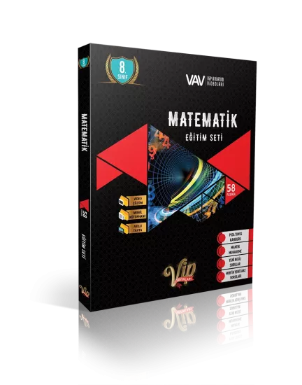Vip 8.Sınıf Matematik Eğitim Seti