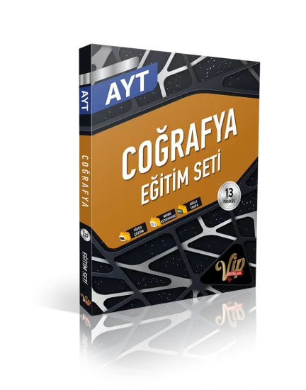 VİP AYT COĞRAFYA EĞİTİM SETİ - (BRONZ)