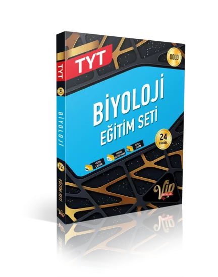 VİP TYT BİYOLOJİ  EĞİTİM SETİ - (GOLD)
