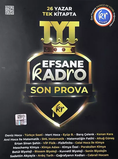 KR Akademi TYT Efsane Kadro Son Prova