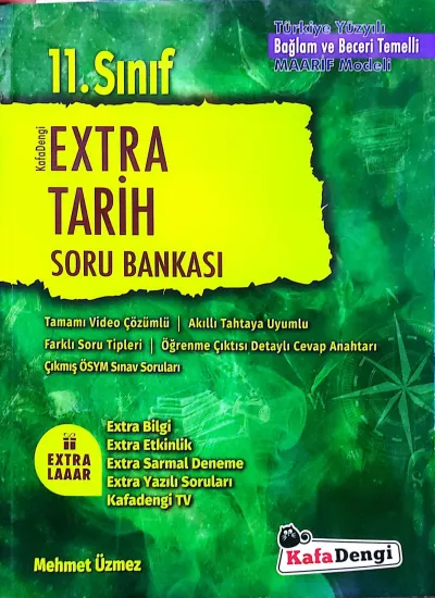 Kafa Dengi 11.Sınıf Extra Tarih Soru Bankası (Tümü Video Çözümlü) 2027